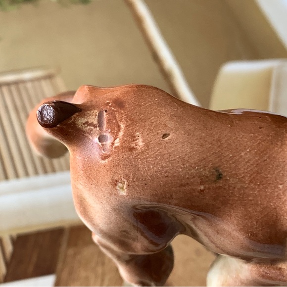 Vintage Ceramic BOXER DOG Figurine - Picture 5 of 10